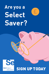 SLS Select Education - are you a Select Saver? Sign up today